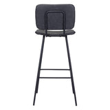 Boston Barstool, Vintage Black, Set of 2-Furniture-High Fashion Home