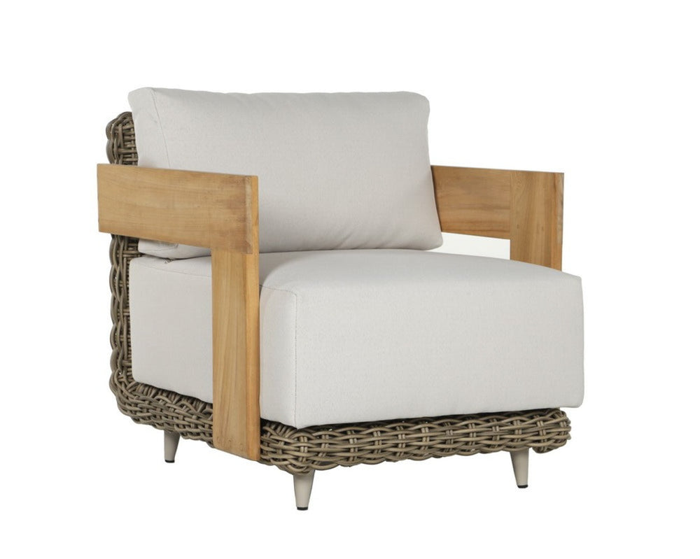 Potenza Outdoor Armchair, Palazzo Cream-Furniture - Outdoor-High Fashion Home