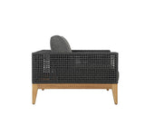 Salerno Outdoor Armchair, Gracebay Grey-Furniture - Outdoor-High Fashion Home