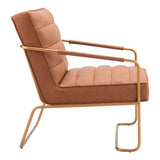 Dallas Chair, Vintage Brown-Furniture - Chair-High Fashion Home