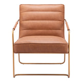 Dallas Chair, Vintage Brown-Furniture - Chair-High Fashion Home