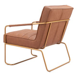 Dallas Chair, Vintage Brown-Furniture - Chair-High Fashion Home