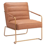 Dallas Chair, Vintage Brown-Furniture - Chair-High Fashion Home