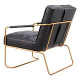 Dallas Chair, Vintage Black-Furniture - Chair-High Fashion Home