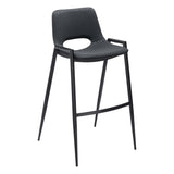 Desi Bar Stool, Black by Zuo