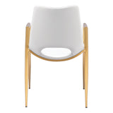 Desi Dining Chair, White, Set of 2-Furniture - Dining-High Fashion Home