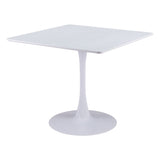 Molly Dining Table, White-Furniture - Dining-High Fashion Home