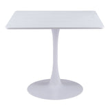 Molly Dining Table, White-Furniture - Dining-High Fashion Home