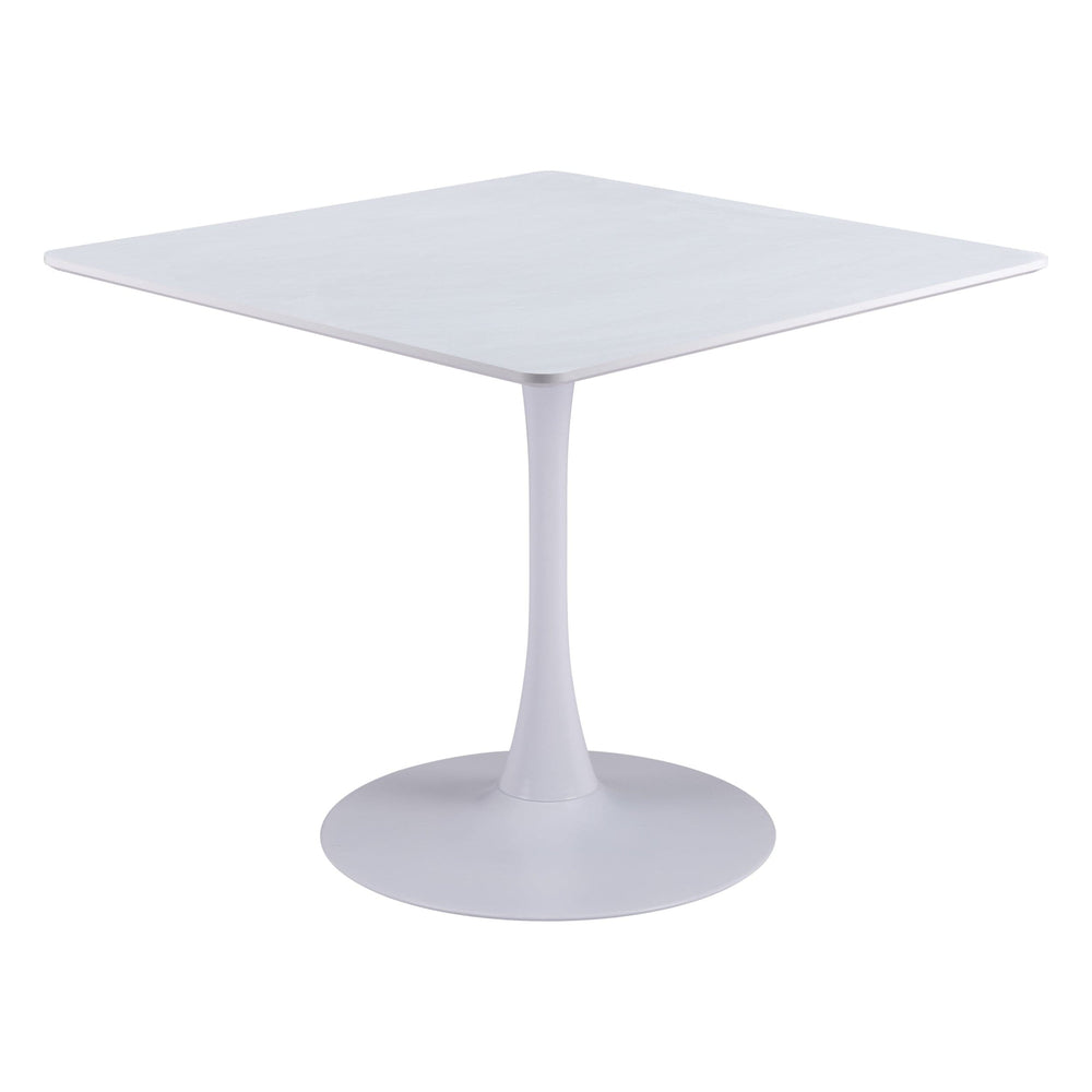 Molly Dining Table, White-Furniture - Dining-High Fashion Home