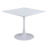 Molly Dining Table, White-Furniture - Dining-High Fashion Home