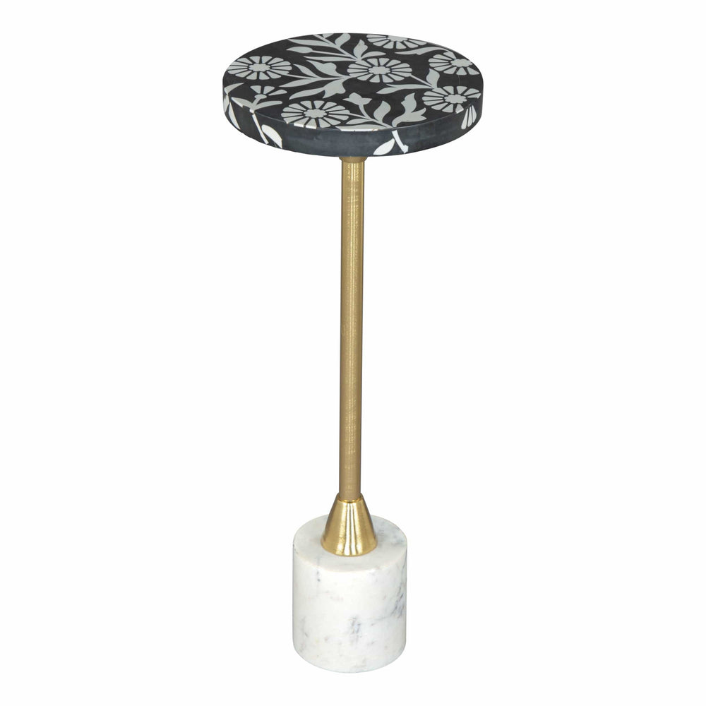 Lizza Side Table, Multicolor-Furniture - Accent Tables-High Fashion Home