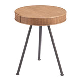Stuart Side Table, Natural-Furniture - Accent Tables-High Fashion Home