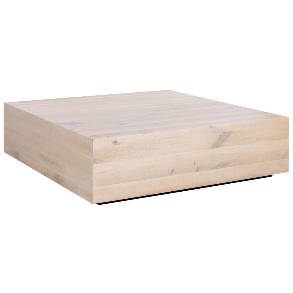 Frezco Square Coffee Table, Light Oak-Furniture - Accent Tables-High Fashion Home