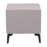 Halle Side Table, Gray-Furniture - Accent Tables-High Fashion Home
