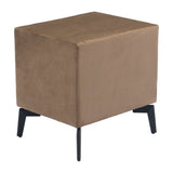 Montana Side Table, Brown-Furniture - Accent Tables-High Fashion Home
