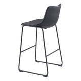Smart Barstool, Black, Set of 2-Furniture-High Fashion Home