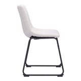 Smart Dining Chair, Ivory, Set of 2-Furniture - Dining-High Fashion Home