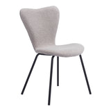 Thibideaux Dining Chair, Light Gray, Set of 2-Furniture - Dining-High Fashion Home