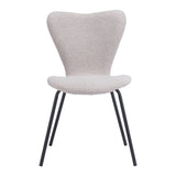 Thibideaux Dining Chair, Light Gray, Set of 2-Furniture - Dining-High Fashion Home
