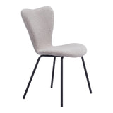 Thibideaux Dining Chair, Light Gray, Set of 2-Furniture - Dining-High Fashion Home