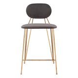Georges Counter Stool, Gray, Set of 2-Furniture-High Fashion Home