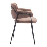 Marcel Dining Chair, Brown, Set of 2-Furniture - Dining-High Fashion Home