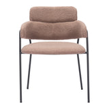 Marcel Dining Chair, Brown, Set of 2-Furniture - Dining-High Fashion Home