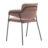 Marcel Dining Chair, Brown, Set of 2-Furniture - Dining-High Fashion Home