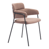 Marcel Dining Chair, Brown, Set of 2-Furniture - Dining-High Fashion Home