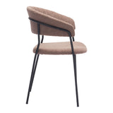 Josephine Dining Chair, Brown, Set of 2-Furniture - Dining-High Fashion Home
