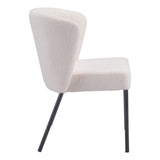 Aimee Dining Chair, Cream, Set of 2-Furniture - Dining-High Fashion Home