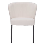 Aimee Dining Chair, Cream, Set of 2-Furniture - Dining-High Fashion Home