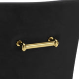 Maxine Dining Chair, Black-Furniture - Dining-High Fashion Home