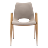 Desi Dining Chair, Beige, Set of 2-Furniture - Dining-High Fashion Home