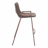 Desi Counter Stool, Brown, Set of 2-Furniture-High Fashion Home