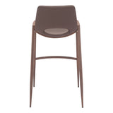 Desi Bar Stool, Brown, Set of 2-Furniture-High Fashion Home