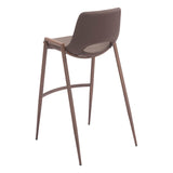 Desi Bar Stool, Brown, Set of 2-Furniture-High Fashion Home