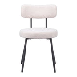 Blanca Dining Chair, Ivory, Set of 2-Furniture - Dining-High Fashion Home