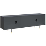 Danbury Media Console, Slate Navy