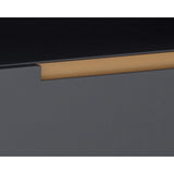 Danbury Nightstand, Slate Navy-Furniture - Bedroom-High Fashion Home