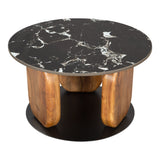 Pemba Coffee Table, Multicolor-Furniture - Accent Tables-High Fashion Home