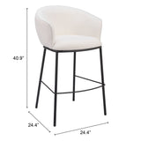 Essen Barstool, Ivory-Furniture-High Fashion Home