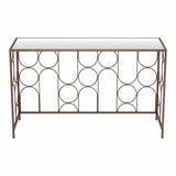 Convale Console Table, Bronze-Furniture - Accent Tables-High Fashion Home