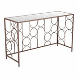 Convale Console Table, Bronze-Furniture - Accent Tables-High Fashion Home