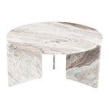 Lancaster Coffee Table, Natural-Furniture - Accent Tables-High Fashion Home