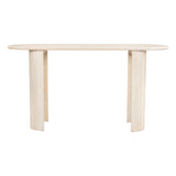 Risan Console Table, Natural-Furniture - Accent Tables-High Fashion Home