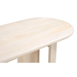 Risan Console Table, Natural-Furniture - Accent Tables-High Fashion Home