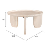 Nador Coffee Table, Natural-Furniture - Accent Tables-High Fashion Home