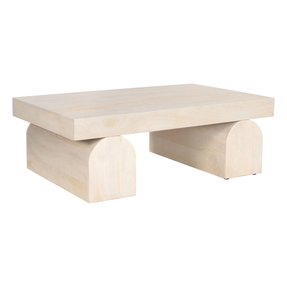 Kiel Coffee Table, Natural-Furniture - Accent Tables-High Fashion Home