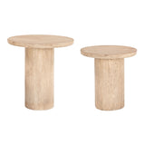 Fenith Accent Table, Natural-Furniture - Accent Tables-High Fashion Home
